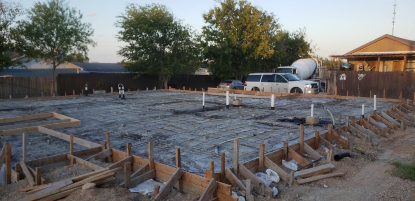 XEVEX Concrete construction in Buda TX